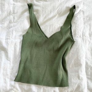 Green Tank Top